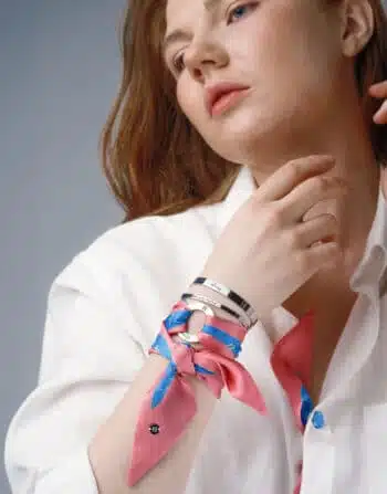 Silk Bracelet Set 03036-6x3